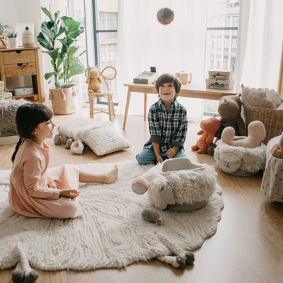 Aufbewahrungskorb “Pink Nose Sheep“