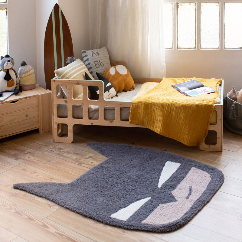 Waschbarer Wollteppich “BatBoy” 120 x 90 cm