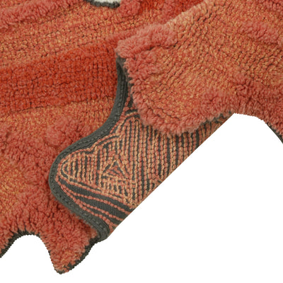 Waschbarer Wollteppich “Ghosty” 100 x 100 cm