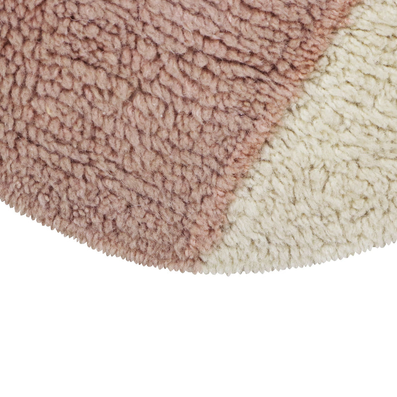 Waschbarer Wollteppich “Miss Mighty Mouse” 100 x 120 cm