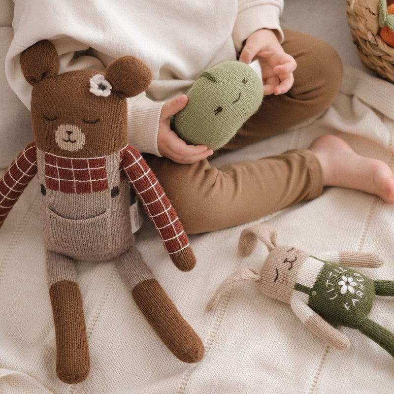 Kuscheltier "Large Teddy Sienna Plaid Shirt"