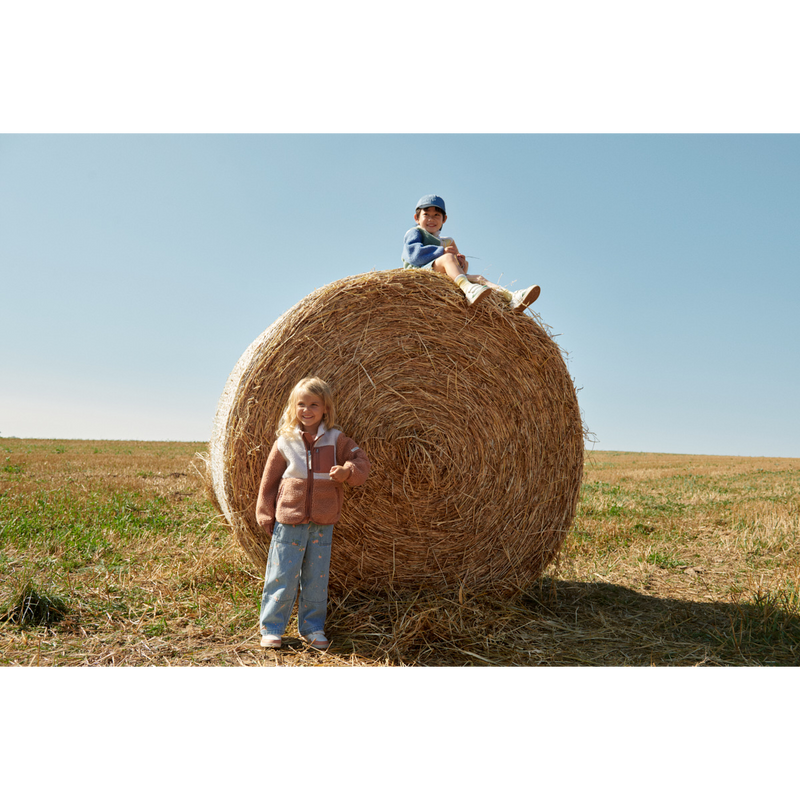 Plüschjacke für Kinder “Nolan Tuscany Rose Multi Mix“