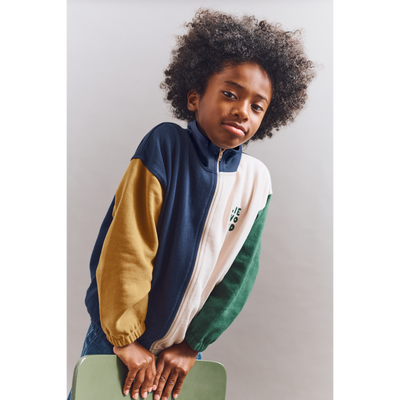 Sweatshirt mit Reißverschluss "Cassius Classic navy multi mix"