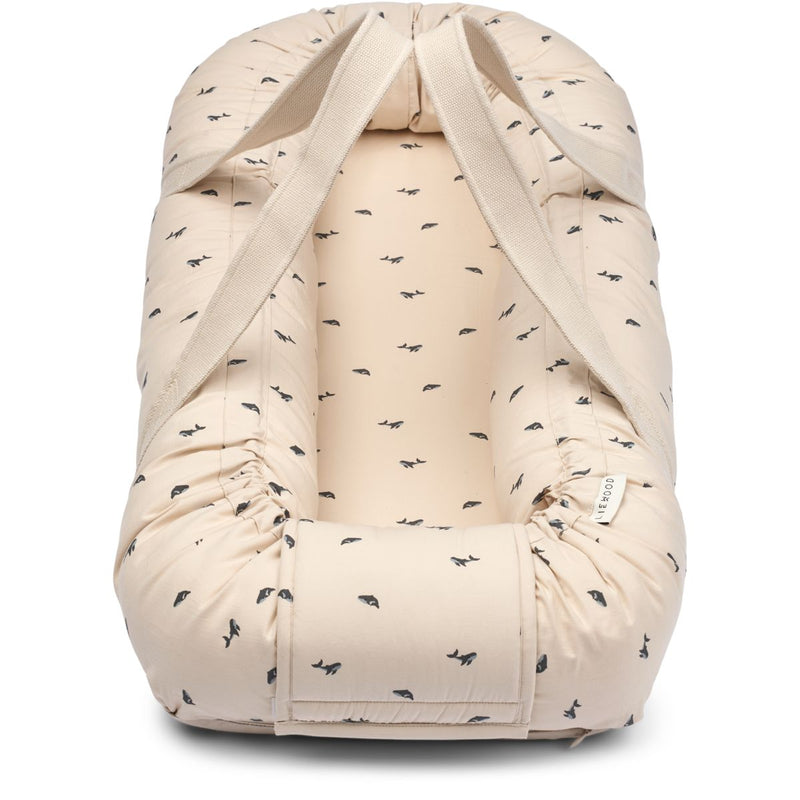 Babynest “Gro Mini whale / Sandy"