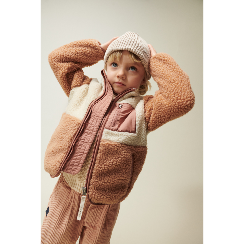 Plüschjacke für Kinder “Nolan Tuscany Rose Multi Mix“