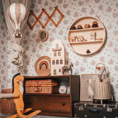 Heißluftballon “Beige / Vanille“ M