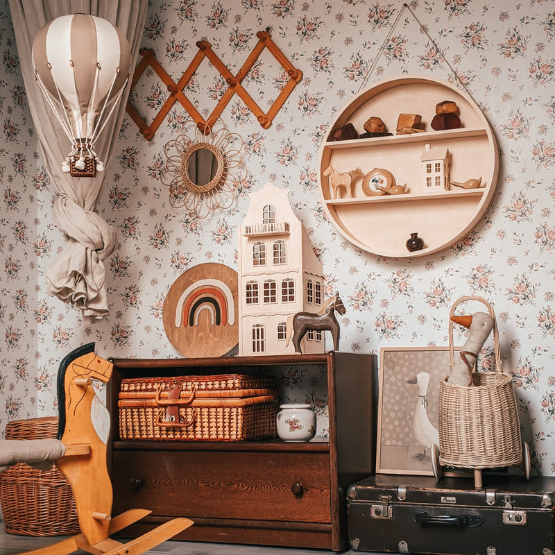 Heißluftballon “Beige / Vanille“ M