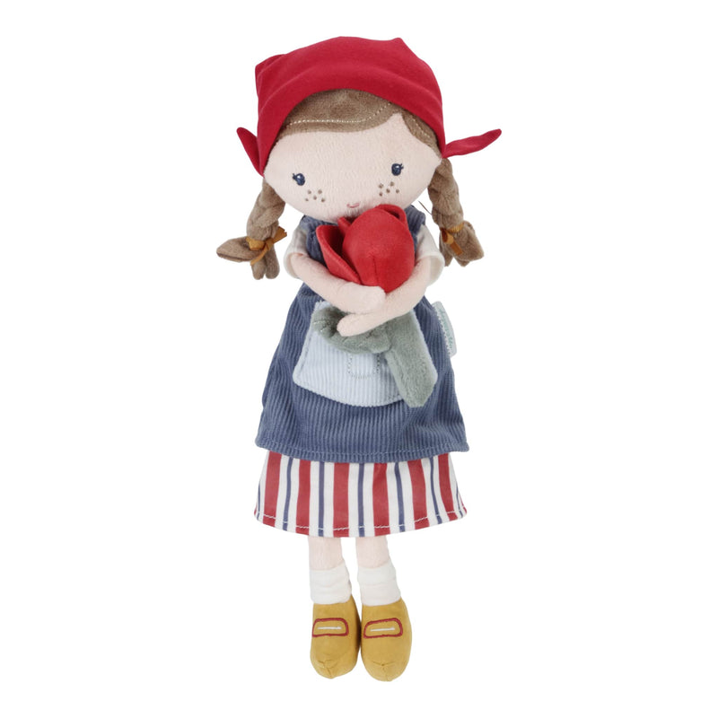 Kuschelpuppe "Holländische Rosa" 35cm