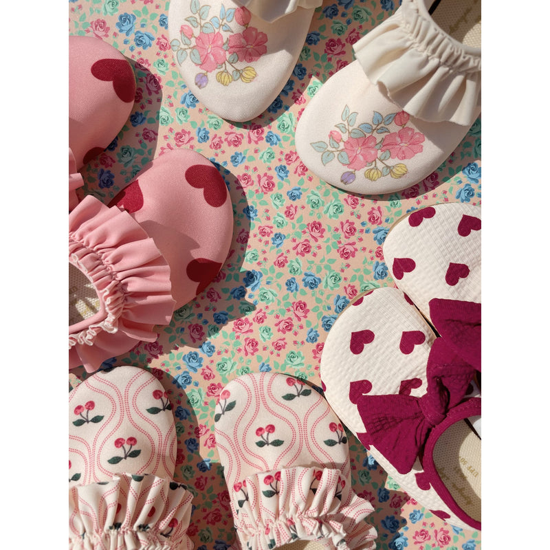 Kinder-Badeschuhe "Merle Cherry Pink Motif"
