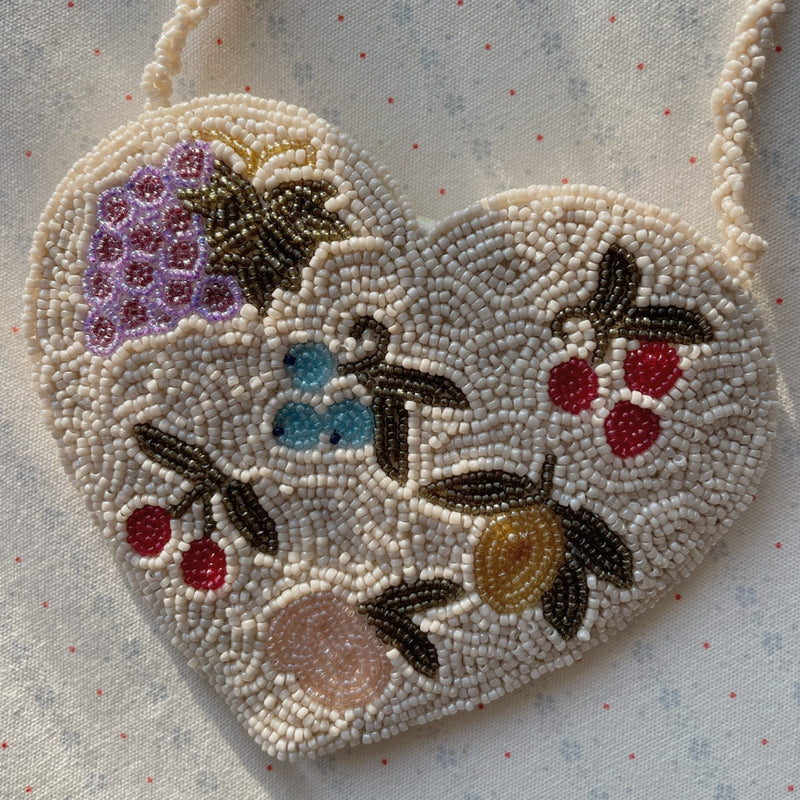 Kindertasche "Beaded Heart Vitamins"