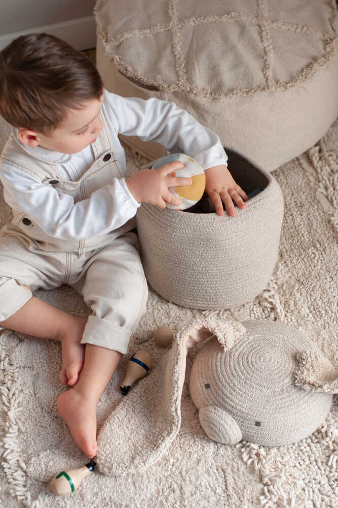 Aufbewahrungskorb fürs Kinderzimmer "Rita the Rabbit"