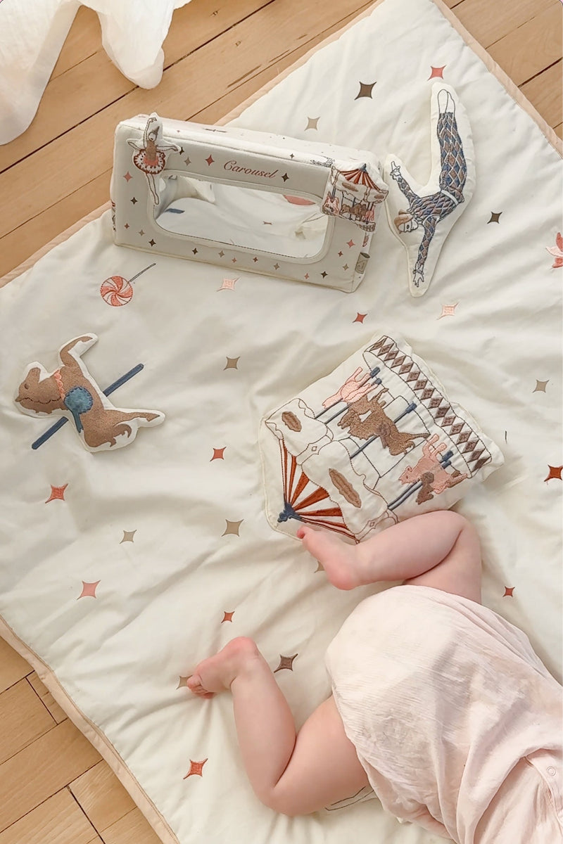 Tummy Time Spiegel "Carousel"