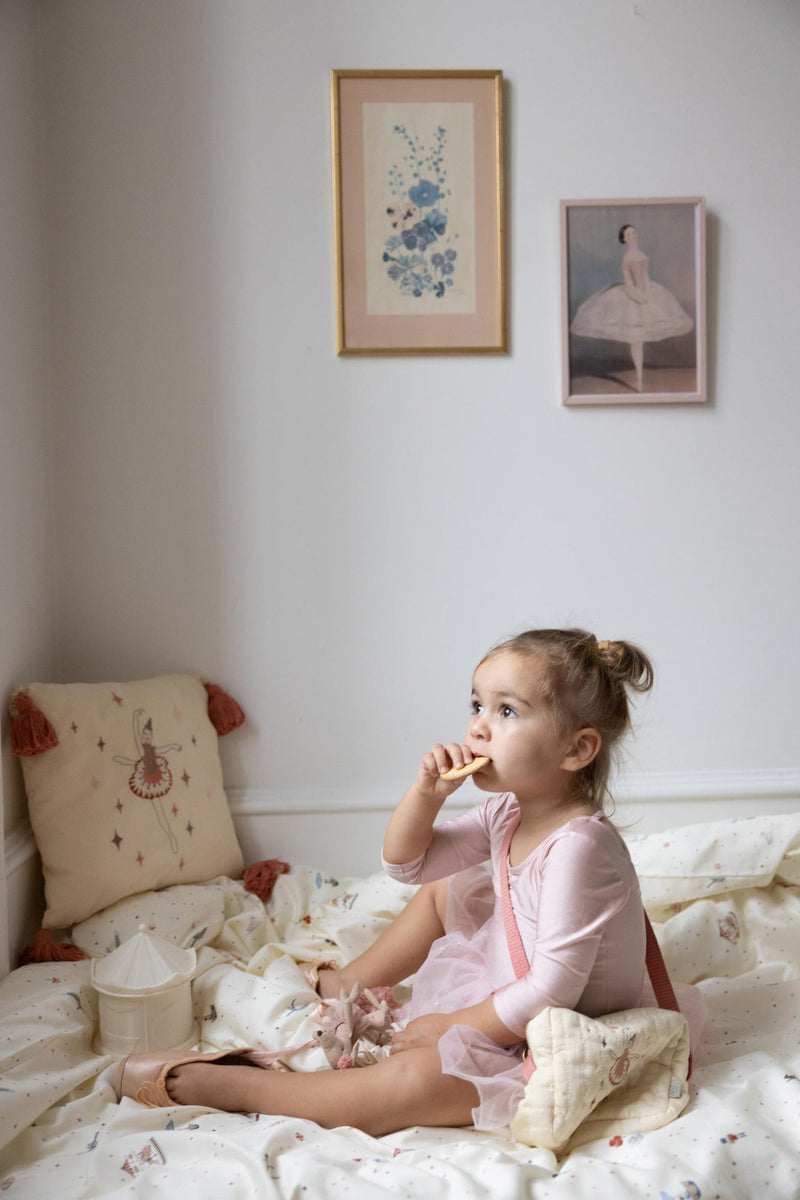 Kinder Besticktes Kissen "OCS - Ballerina"