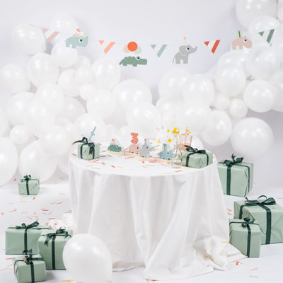 Doppelseitige Wimpelkette "Celebration Colour mix"