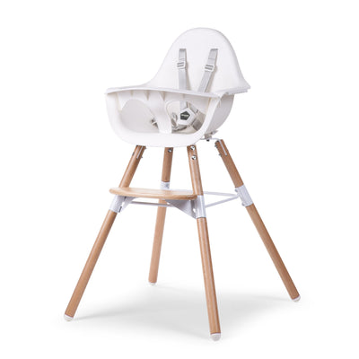 Hochstuhl für Babys & Kinder “Evolu 2 Natural White” 6 Monate - 6 Jahre