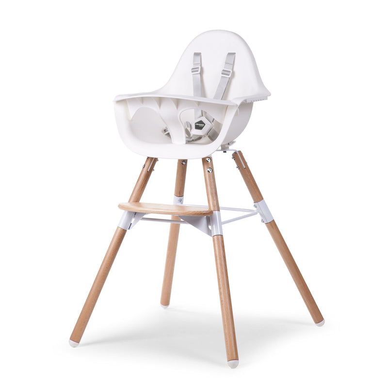 Hochstuhl für Babys & Kinder “Evolu 2 Natural White” 6 Monate - 6 Jahre