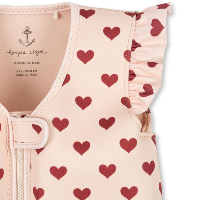 Kinder-Schwimmweste “Avery Amour Rouge"
