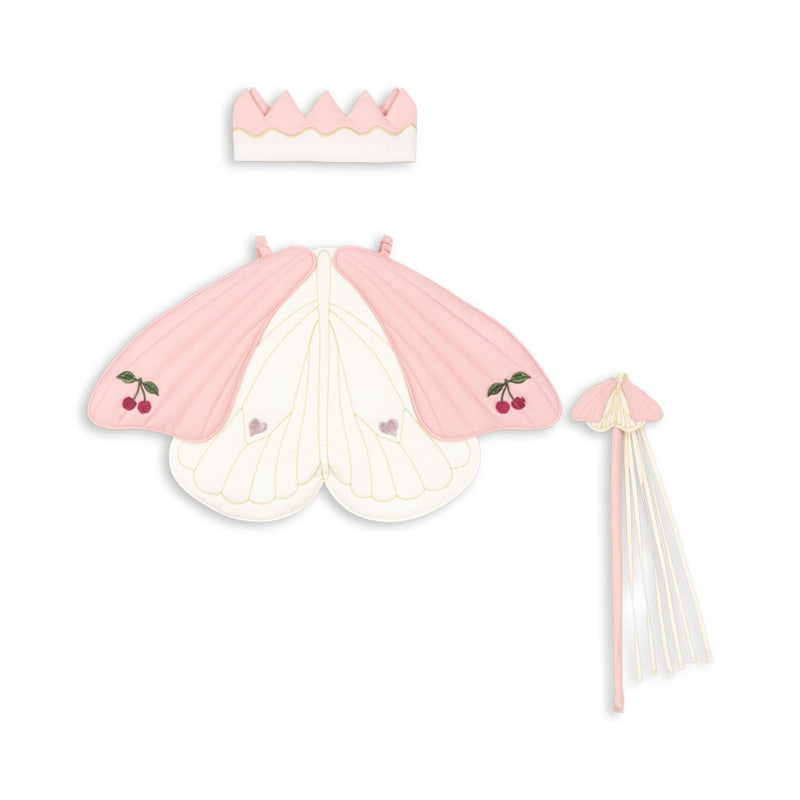 Schmetterlingskostüm-Set "Rosie blush" (3-teilig)