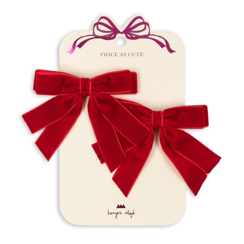 Kinder-Haarspangen “Barbados Cherry" 2er Pack