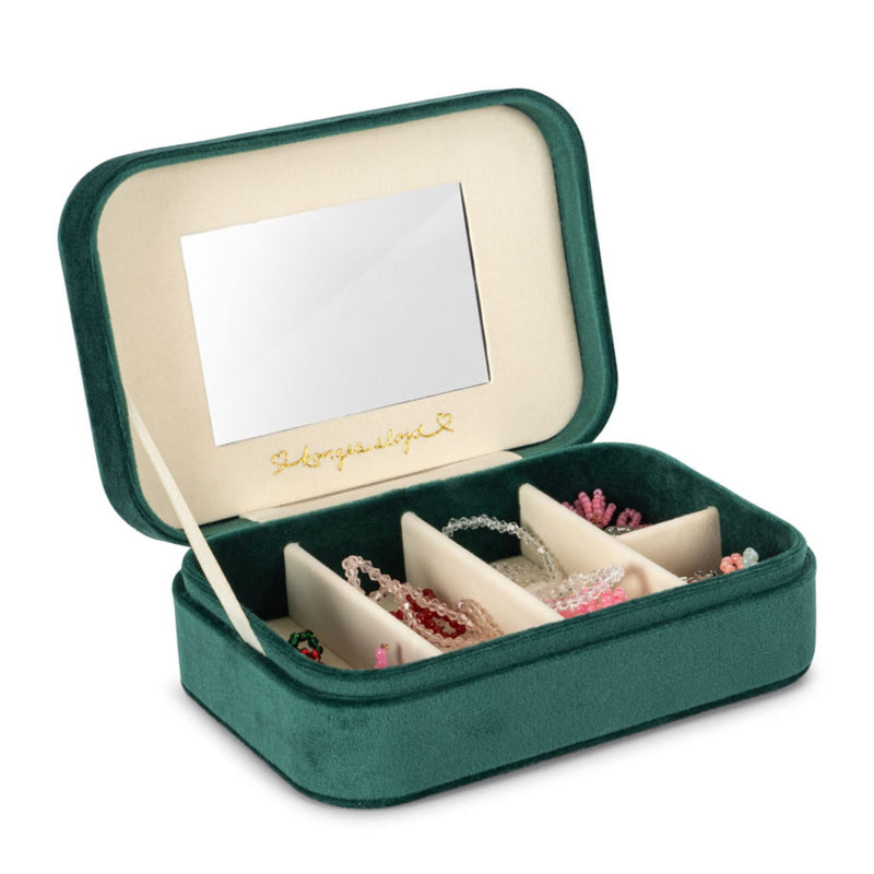 Schmuckkästchen aus Samt "All I Wish"