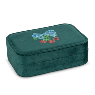 Schmuckkästchen aus Samt "All I Wish"