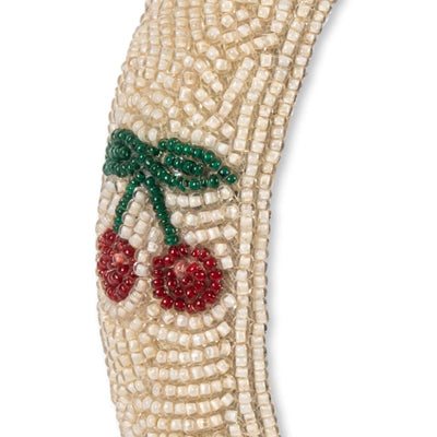 Haarreif "Beaded Cherry"