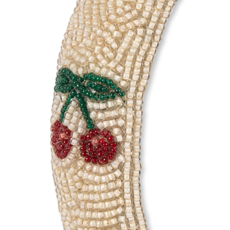 Haarreif "Beaded Cherry"
