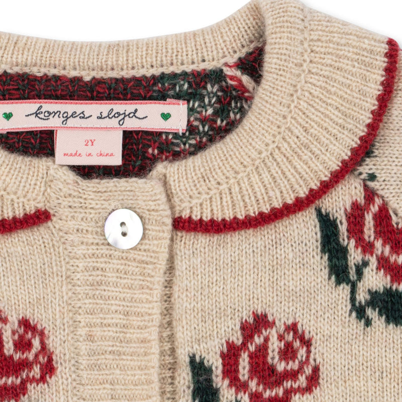 Strick-Cardigan für Mädchen "Belou Rose"