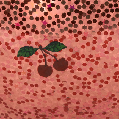 Glitter Hüpfball "Cherry"