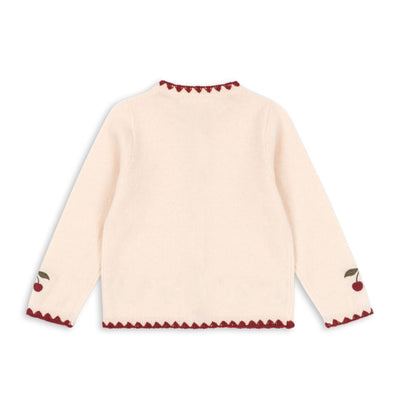 Strick-Cardigan für Mädchen "Collette Off White"