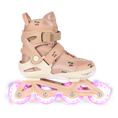 Rollschuhen mit LED-Rädern "Cherry Blush"