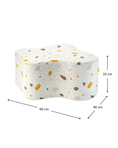 Sitzpuff "Cloud Terrazzo Marble"