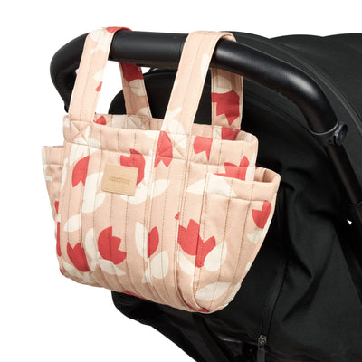 Aufbewahrungstasche für den Kinderwagen "Hyde Park Red Tulips"