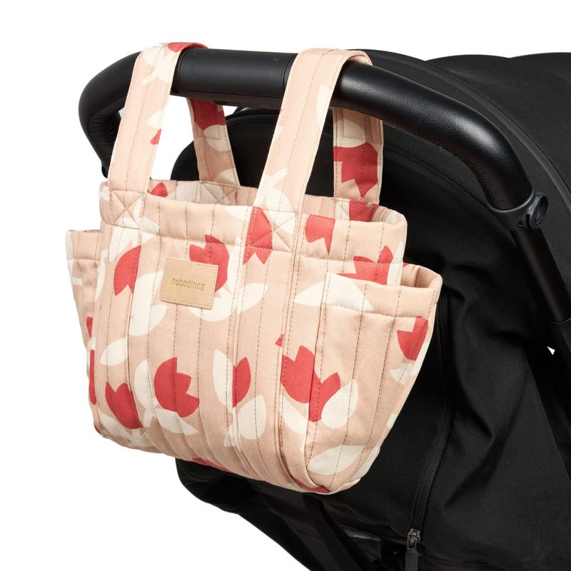Aufbewahrungstasche für den Kinderwagen "Hyde Park Red Tulips"
