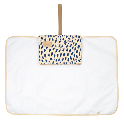 Wickelunterlage "Hyde Park Leonie Blue"