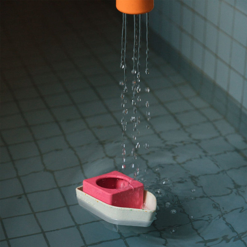 Badespielzeug aus Kautschuk "Boat Orange"