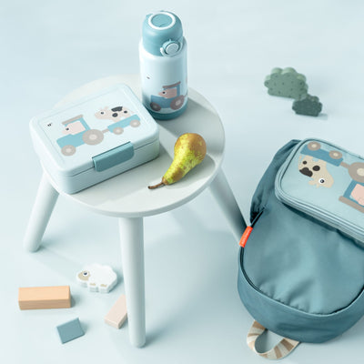 Kinderrucksack “Tiny Farm Blue"