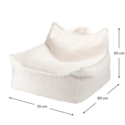 Sitzsack Sessel "Cream White"