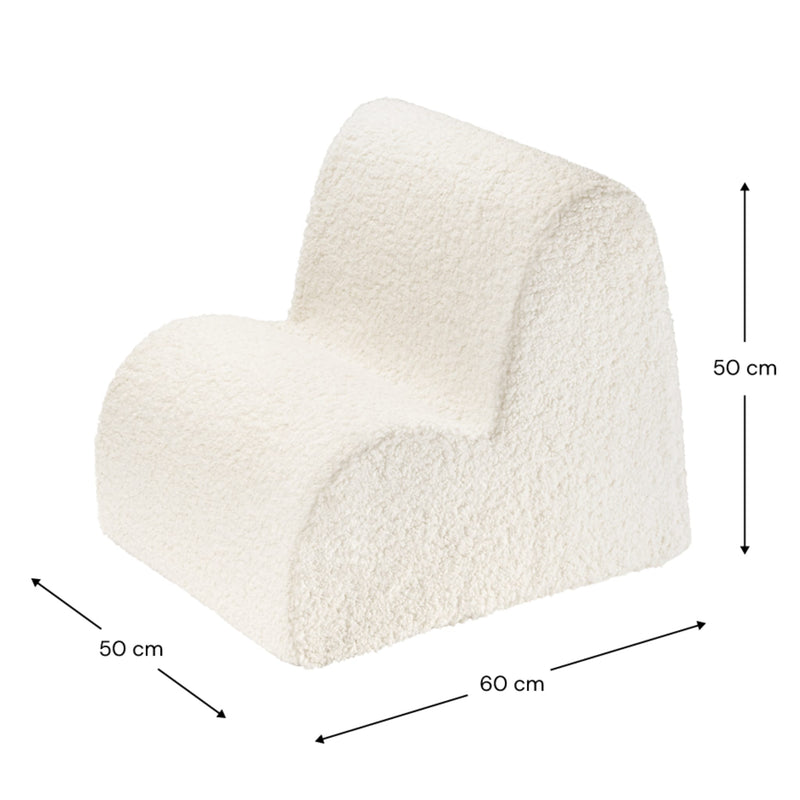 Kindersessel "Cream White"