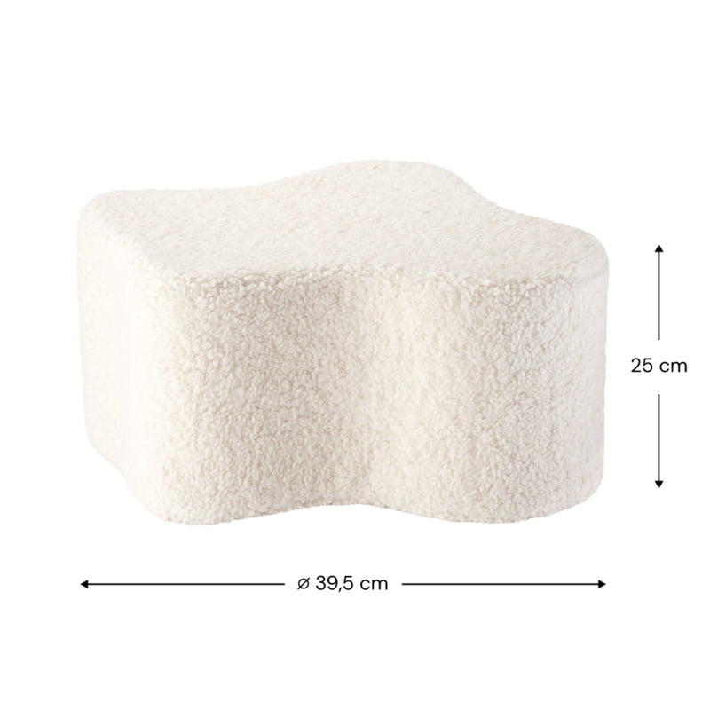 Sitzpuff "Cream White"