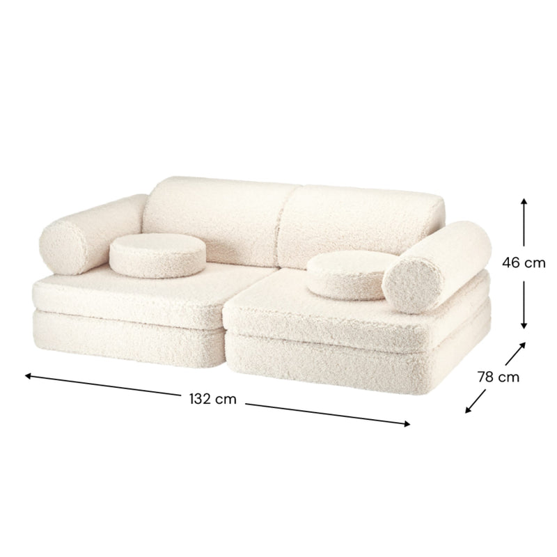Spielsofa "Cream White"