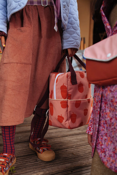 Kleiner Kinderrucksack "Acorn / Moonrise pink"