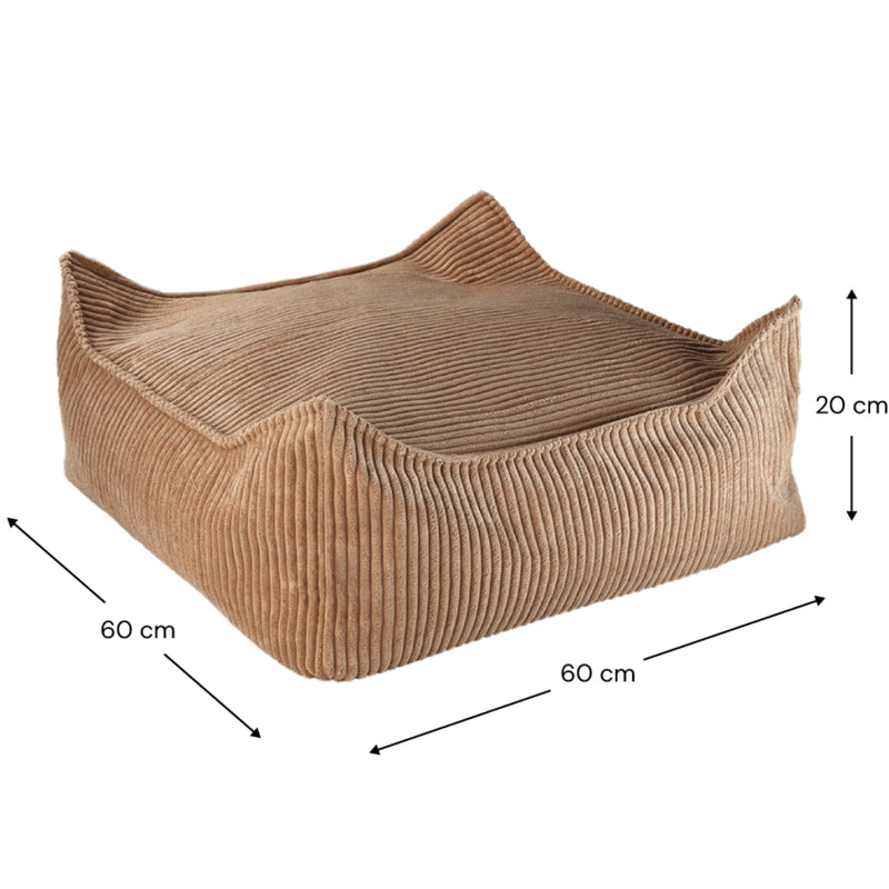 Sitzhocker "Square Toffee"