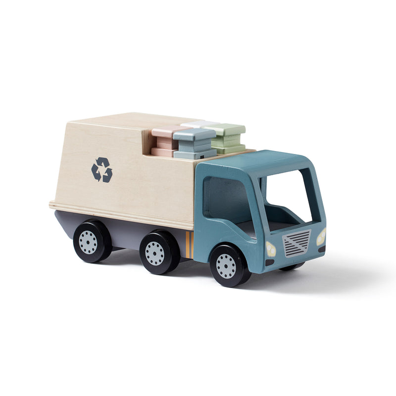 Müllwagen “Aiden” aus Holz