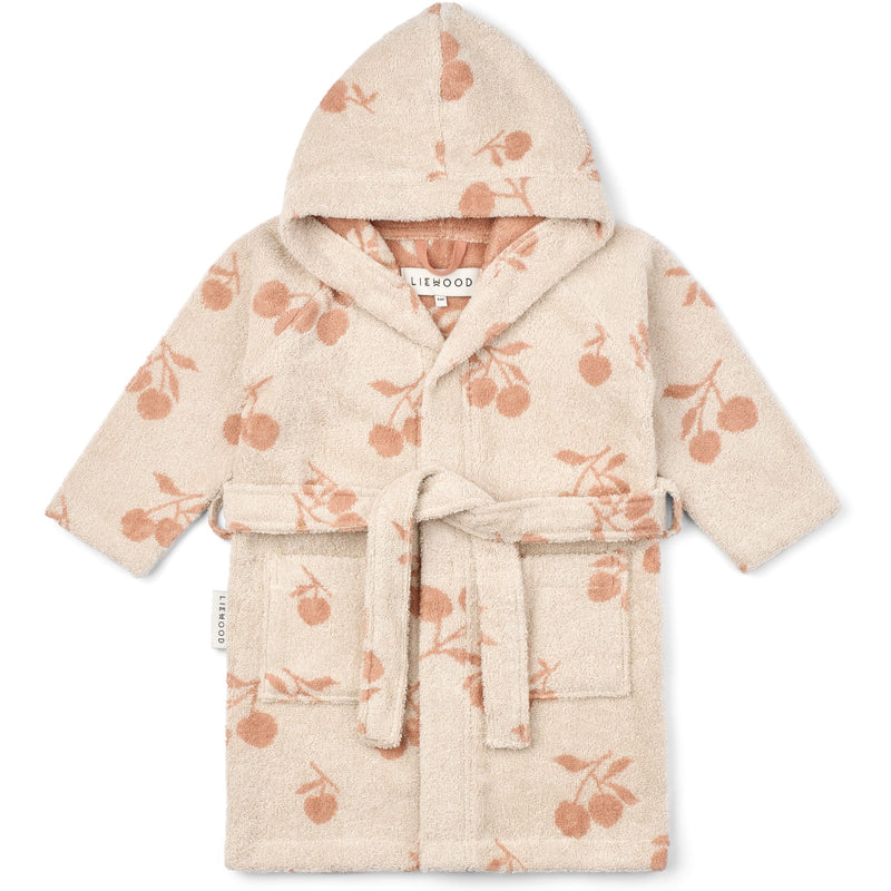 Kinder-Bademantel “Lilana Peach / Sea shell"