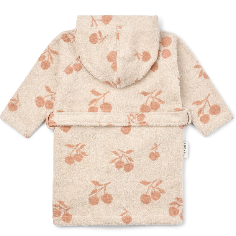Kinder-Bademantel “Lilana Peach / Sea shell"