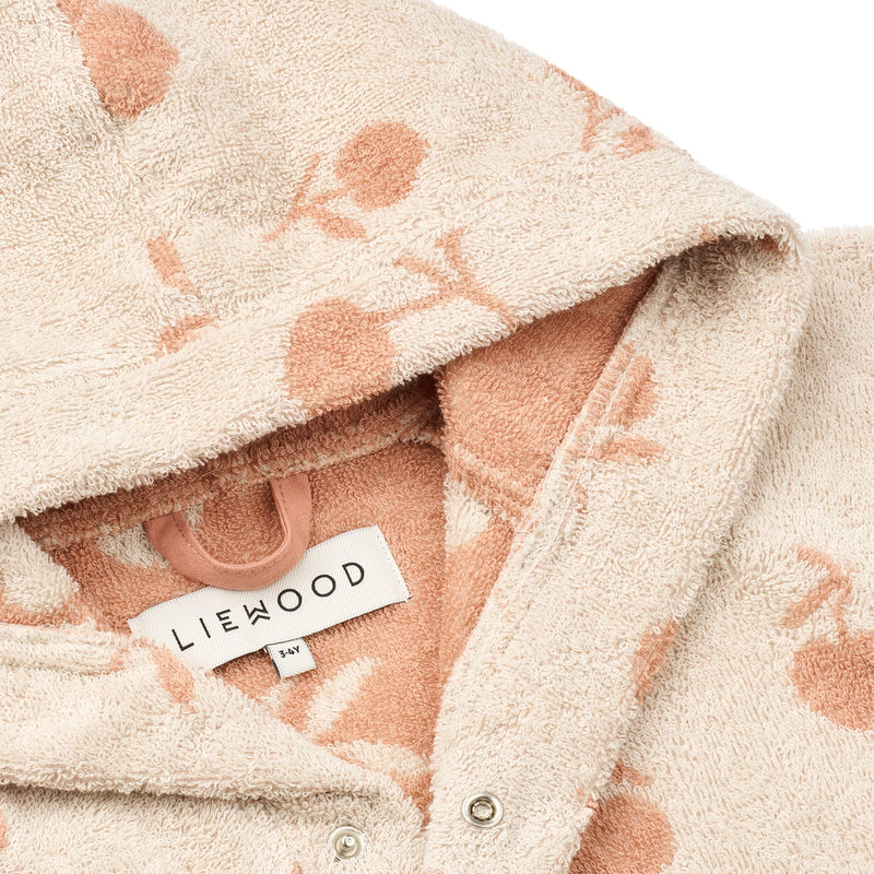 Kinder-Bademantel “Lilana Peach / Sea shell"