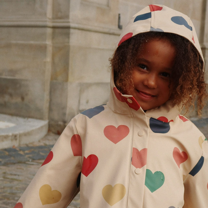 Regenbekleidungsset für Kinder "Faire Bon Coeur Coloré"