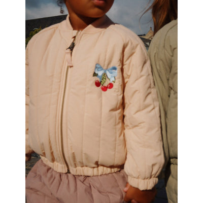 Kinder-Bomberjacke “Juno Cameo Rose"