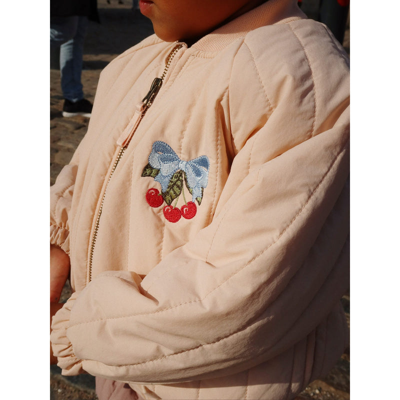 Kinder-Bomberjacke “Juno Cameo Rose"